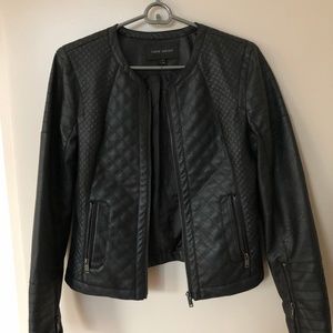 Faux Leather Jacket
